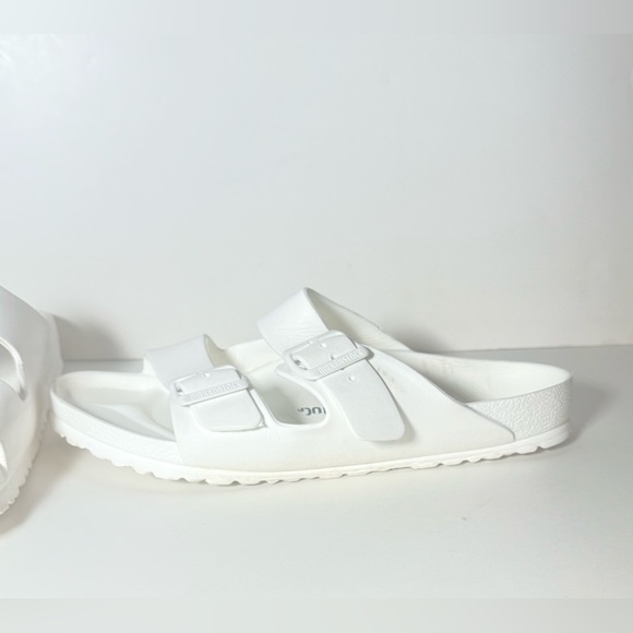 Birkenstock White Double Strap Sandals size 42 - Picture 3 of 8